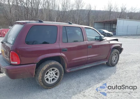 2003 Dodge Durango Slt z USA, uszkodzony, nr VIN 1D4HS48N03F506422